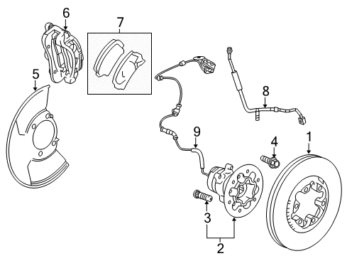 GM 89040313 Overhaul Kit 89040313 GM Overhaul Kit