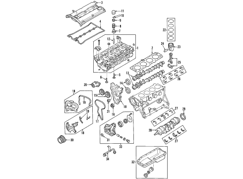 GM 96448474 Engine 96448474 GM Engine