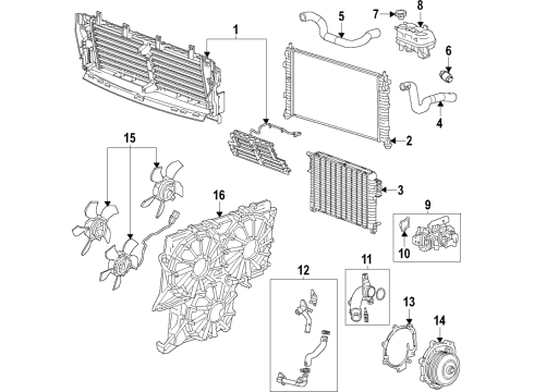 GM 13551855 Pump Assembly-Auxiliary Water 13551855 GM Pump Assembly-Auxiliary Water