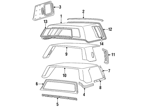 20577796 GM Drain Tube, Passenger Side