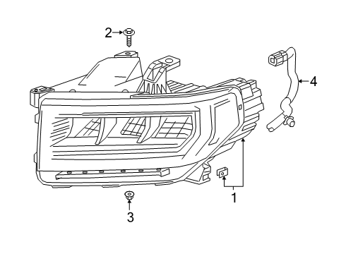 84879779 GM Wire Harness