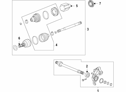 GM 84930204 Boot Kit 84930204 GM Boot Kit