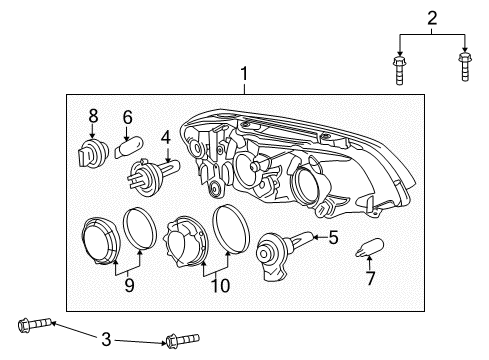 92207548 GM Repair Kit