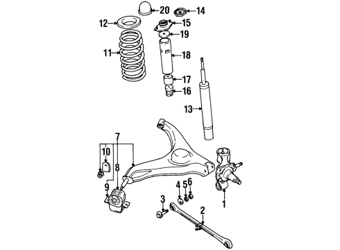 GM 91173150 Control Arm Mount 91173150 GM Control Arm Mount