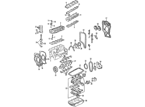 GM 12462262 Head Gasket 12462262 GM Head Gasket