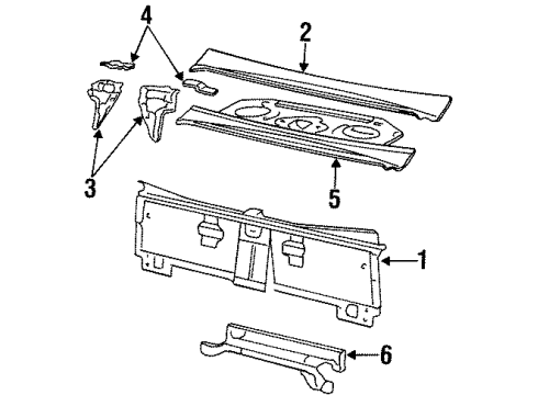 25542056 GM Filler, Passenger Side