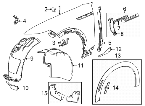 GM 11611886 Bolt, Bumper/Fascia Mounting 11611886 GM Bolt, Bumper/Fascia Mounting