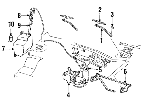 22063277 GM Wiper Transmission
