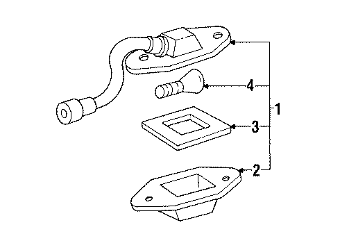 12121034 GM Socket, Rear