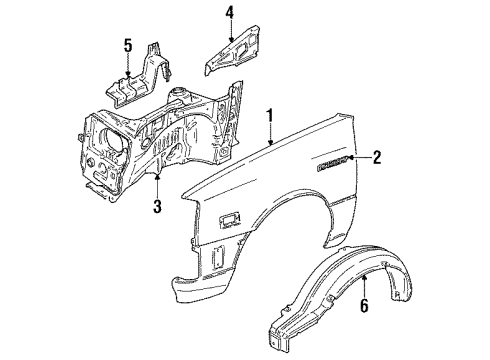 96056207 GM Spoiler