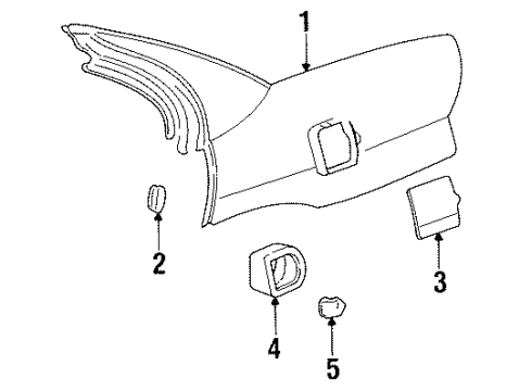10165914 GM Pressure Valve, Rear