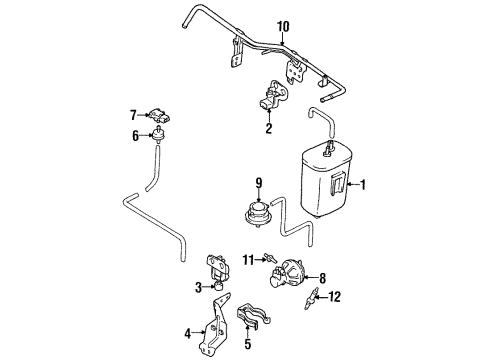 GM 30019416 Vapor Canister 30019416 GM Vapor Canister