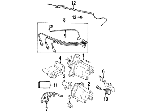 GM 91173095 Idle Speed Control 91173095 GM Idle Speed Control