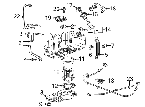 12717296 GM Injector, Carbon