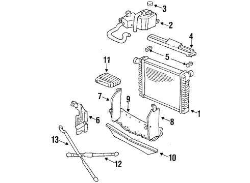 3059904 GM Radiator