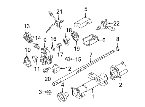10356294 GM Steering Column