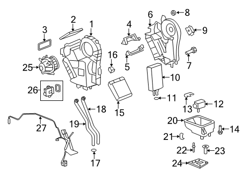 GM 23224322 Expansion Valve 23224322 GM Expansion Valve