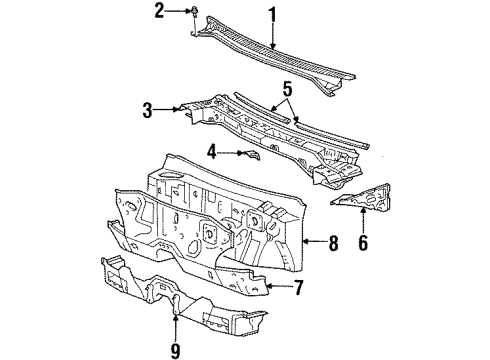 GM 94857106 Support 94857106 GM Support