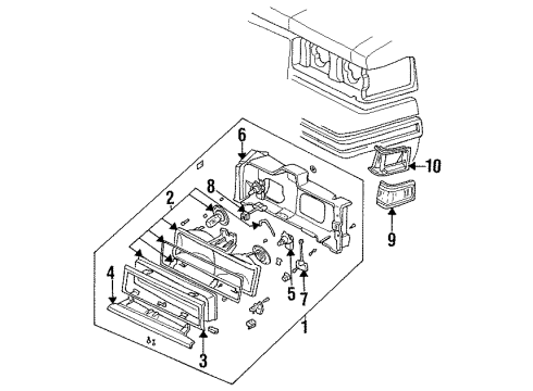 16507834 GM Filler, Passenger Side