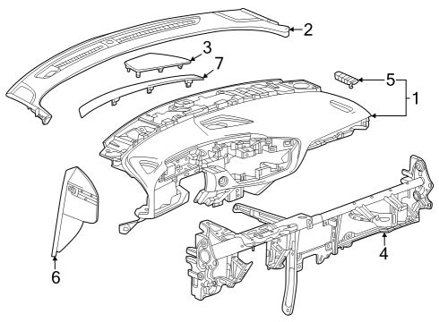 85103090 GM Grille, Side Window Defroster