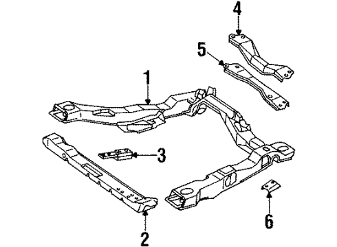 10075796 GM Mount Bolt