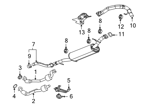 94710249 GM Muffler
