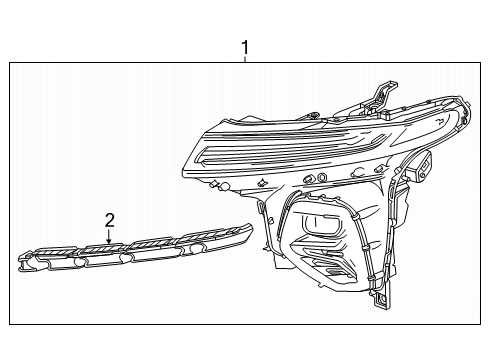 GM 13566314 Module Assembly-Exterior Lighting Control 13566314 GM Module Assembly-Exterior Lighting Control