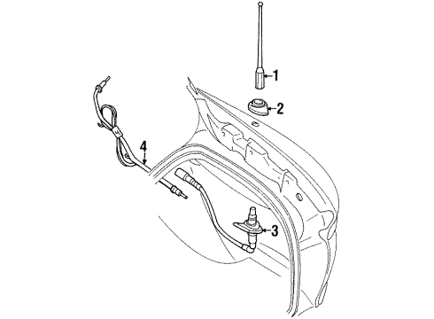15324171 GM Cable Extension
