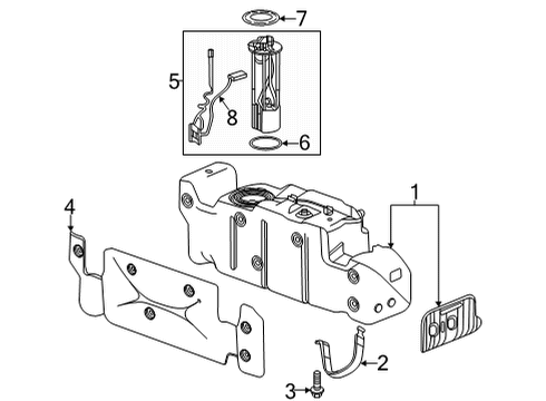 13565641 GM Module Assembly, Fuel Pump Power Control