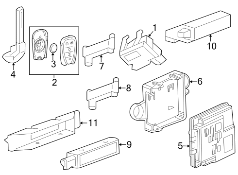 GM 42826941 Bracket, Theft Deterrent Or Front / Rear / Side / Intake Object 42826941 GM Bracket, Theft Deterrent Or Front / Rear / Side / Intake Object