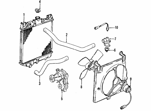 96055553 GM Thermostat