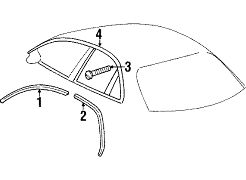 GM 90491869 Seal 90491869 GM Seal