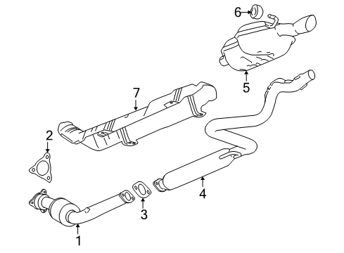 15887565 GM Intermediate Pipe