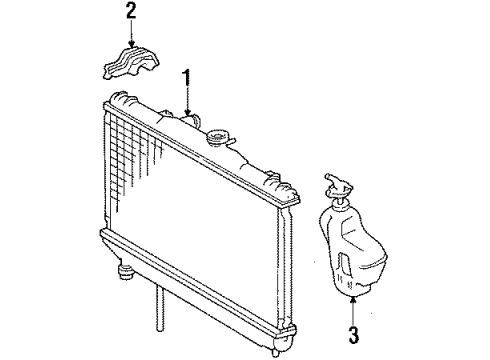 94840259 GM Reservoir Tank