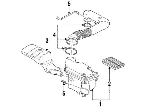 21008303 GM Duct Assembly