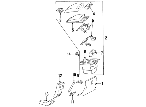 25557444 GM Hinge