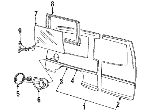 10221158 GM Inner Seal, Driver Side