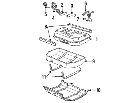 GM 15644286 Shield 15644286 GM Shield