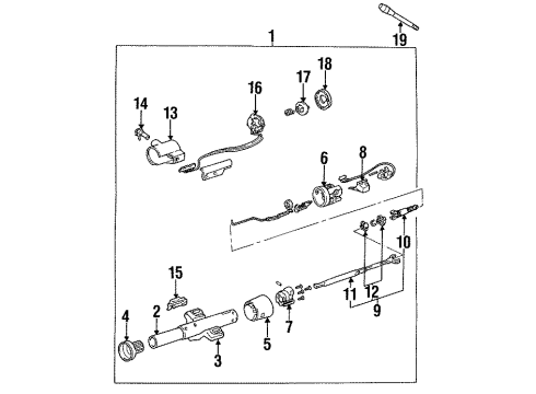 GM 19110924 Pole Piece 19110924 GM Pole Piece