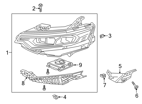 84729306 GM Control Module
