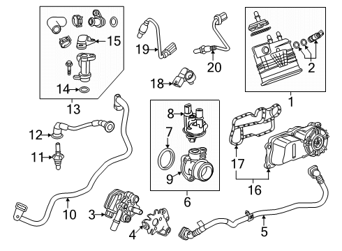 GM 12741163 Pump-Evaporator Emission Canister Purge 12741163 GM Pump-Evaporator Emission Canister Purge