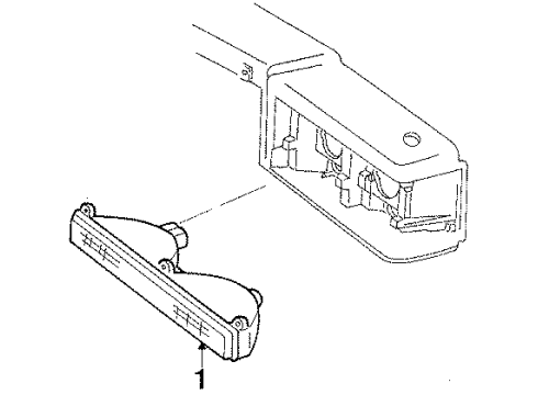919120 GM Parking Lamp Assy