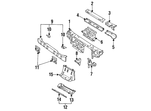 21030181 GM Air Deflector