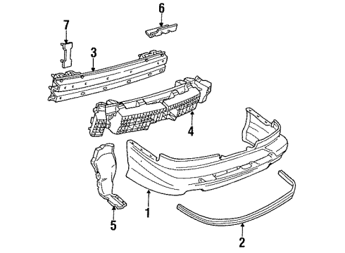 16506519 GM Energy Absorber, Rear