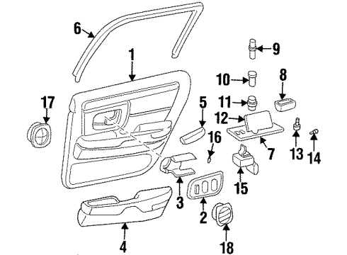 16205986 GM Speaker