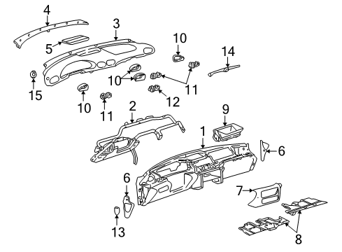 15822416 GM Lock Cylinder