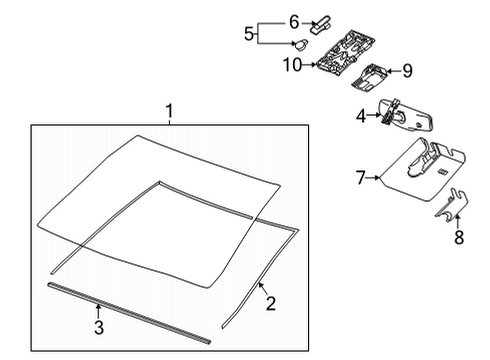 GM 84665862 Sensor, Windshield Wiper Control 84665862 GM Sensor, Windshield Wiper Control