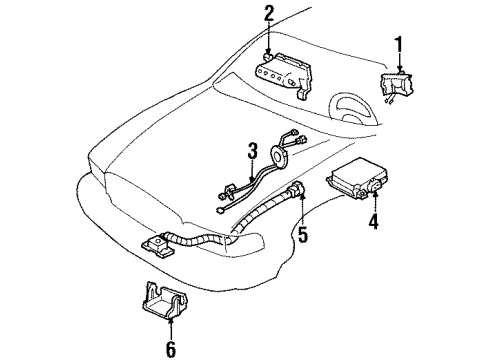16823186 GM Driver Air Bag