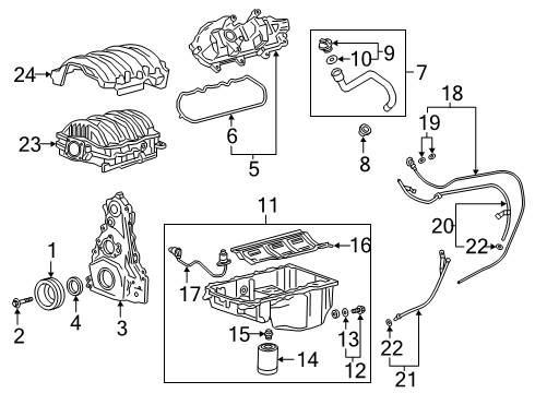 GM 12674676 Cover, Engine Fuel Intake Manifold 12674676 GM Cover, Engine Fuel Intake Manifold