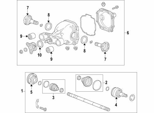 85514204 GM Flange, Rear Axle Shaft